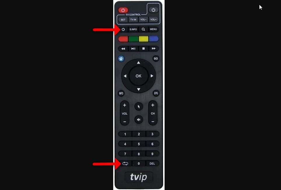 How to fix TVIP remote control problem?"